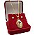 Conjunto Feminino Cordão Veneziano + Pingente Medalha + Par de Brincos - Imagem 1