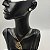 Conjunto Feminino Corações + Brincos Zircônia | Banhado a Ouro 18K 45cm - Imagem 3