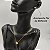 Conjunto Feminino Coração Cravejado + Par de Brincos Ponto Luz | Banhado a Ouro 18K - Imagem 3
