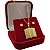 Conjunto Feminino Bíblia Pai Nosso + Brincos | Banhado a Ouro 18K 45cm - Imagem 1