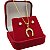 Conjunto Feminino veneziano com Ferradura da Sorte + Brincos | Banhado a Ouro 18K - Imagem 1
