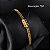 Pulseira Grumet Masculina 4mm Banhada a Ouro 18K com Fecho Duplo – Marcação 750 - Imagem 2