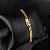 Pulseira Grumet Masculina 4mm Banhada a Ouro 18K com Fecho Duplo – Marcação 750 - Imagem 7
