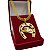 Cordão Esteira 6mm com Pingente Ferradura e Chapéu Banhado a Ouro 18K – 45cm - Imagem 3