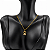 Conjunto Feminino Pingente Filho ou Filha Cravejado Banhado a Ouro 18K com Brincos - Imagem 7