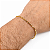 Pulseira Masculina Tijolinho 2mm Fecho Tradicional Banhada a Ouro 18K - Imagem 1