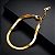 Pulseira Feminina Laminada Fita 4mm com Extensor Banhada a Ouro 18K - Imagem 3