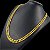 Cordão Grummet Lacraia 10mm com Fecho Duplo Banhado a Ouro 18K - Imagem 5