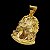 Pingente Grande Face de Jesus Banhado a ouro 18K - Imagem 3