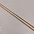 Cordão Trançado (Elo Baiano) 2mm Banhado a OURO 18K - Imagem 2