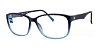 Óculos Armação Zeiss Zs-10005 F552 Acetato Azul Unissex - Imagem 2