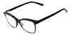 Óculos De Grau Evoke For You Influence G22 Azul Preto - Imagem 1