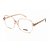 Óculos Armação Evoke EVK RX51 K01 Rosa Translucido Feminino - Imagem 1