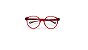 Óculos Armação Silmo Kids SK-03 C3 Vermelho Translucido - Imagem 1