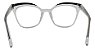 Óculos Armação Sabrina Sato Redondo Translucido Ss164 C1 - Imagem 4