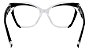 Óculos Armação Sabrina Sato Ss666 C1 Translucido Preto - Imagem 4