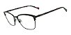 Óculos Armação Atitude Preto Fosco Mesclado At1626 09a - Imagem 1