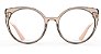 Óculos Armação Colcci C6152j0854 Rosa Translucido Feminino - Imagem 3