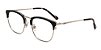Óculos Armação Colcci C6104 A3451  Feminino Metal Preto - Imagem 1