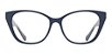 Óculos Armação 2 Em 1 Colcci Bandy 1 Feminino Azul Clip-on - Imagem 2