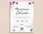 Convite de Casamento 05 - Floral e Aquarela em Tons Roxo e Lilás - Imagem 3