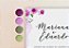 Convite de Casamento 05 - Floral e Aquarela em Tons Roxo e Lilás - Imagem 2