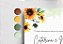 Convite de Casamento 26 - Flores de Girassol | Aquarela Verde - Imagem 2