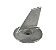 ANODO DO LEME MOTOR POPA MERCURY 25HP 30HP 40HP 50HP JAPONÊS SEA PRO ORIGINAL 853762 - Imagem 1