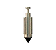 AGULHA ESTILETE CARBURADOR MERCURY 15HP 25HP 30HP 40HP SUPER ORIGINAL 162545 - Imagem 1