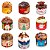 PD89 - Cinta para Panettones Gourmet Natal 400g e 500g - 100 Unidades - Imagem 1