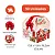 PD93 - 50 un – Caixa para Panetone 500g Coleção Surpresa de Natal – Embalagem de Presente com Hot Stamping - Imagem 1