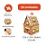 PD90NOEL - Caixa Casinha Papai Noel para Panetone 400g 500g Kraft - 50 un - Imagem 1