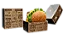 H7D - Caixa para Lanche e Porções com Zíper 100 Unidades Prática para Delivery e Consumo Direto - Imagem 13