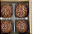 BP02 -  25 unid - Berço plástico para docinhos de 4 unidades - Compatível com a PD121 - Imagem 2