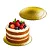 D335 -Prato Dourado Cake Board Slim 33,5cm – 10 Unidades | Capacidade 3kg - Imagem 1