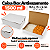 BA2-SB - 100 un – Embalagem Antivazamento Kraft 1500ml Forneável com Tampa Integrada para Delivery - Imagem 1