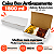 BA4-SB - 100 un – Embalagem Kraft Antivazamento 1800ml Grande Forneável com Tampa Integrada - Imagem 1