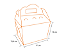 PD82 -SB- 100 unid - Embalagem para frango assado ou em pegaços - Imagem 2