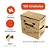 H7C - Caixa para Lanche e Porções com Zíper 100 Unidades Ideal para Delivery - Imagem 1