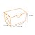 FV3C - Caixa para Porções Delivery Kraft 130g 100 Unidades com Fundo Automático - Imagem 3