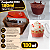 100 un – Conjunto Pote 180ml com Tampa para Sobremesas e Bolos no Pote - Imagem 1
