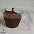100 un – Conjunto Pote 180ml com Tampa para Sobremesas e Bolos no Pote - Imagem 11