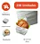 PA01P - 250 unid - Papel laminado para embalar hamburguer, lanche diversos - Imagem 1