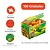 FV3 - Embalagem Delivery Batata Frita Edição Copa do Mundo - 100 Unid - Imagem 1