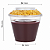 160 un – Conjunto Pote 180ml com Tampa e Divisória para Sobremesas e Complementos Wer - Imagem 1