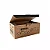 H17C - 100 un – Embalagem Caixa Kraft para Combos e Porções com Montagem Automática e Respiros para Delivery - Imagem 4