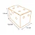 FV3 - 100 un – Caixa para Fritas e Porções 130g em Papel Duplex 12,5x7,5x7,5cm com Montagem Automática e Respiros para Delivery - Imagem 7