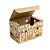 FV3 - 100 un – Caixa para Fritas e Porções 130g em Papel Duplex 12,5x7,5x7,5cm com Montagem Automática e Respiros para Delivery - Imagem 5