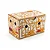 FV3 - 100 un – Caixa para Fritas e Porções 130g em Papel Duplex 12,5x7,5x7,5cm com Montagem Automática e Respiros para Delivery - Imagem 2
