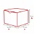 H10 - 100 un – Caixa para Hambúrguer Artesanal Alto em Papel Duplex 12,4x12,4x10cm com Montagem Automática e Respiros para Delivery - Imagem 2